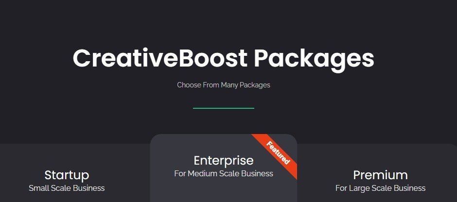 CreativeBoost services